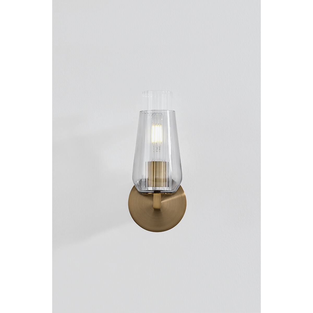 Rex 1 Light 4.75 inch Patina Brass Wall Sconce Wall Light